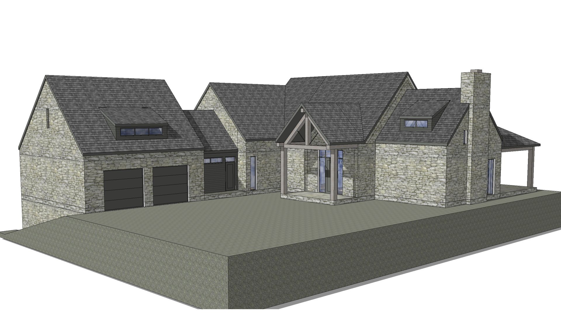 13073 – Charpente de bois massif à Gatineau